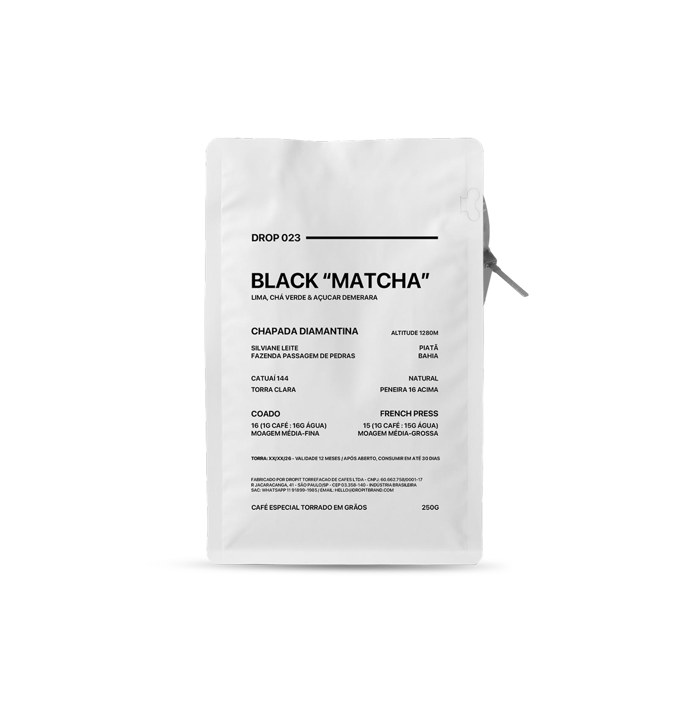 DROP 023 BLACK "MATCHA"