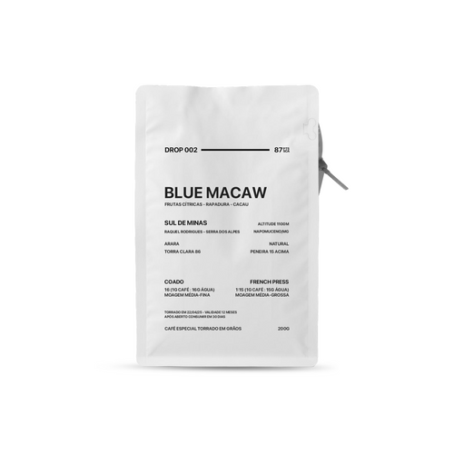 DROP 002 BLUE MACAW