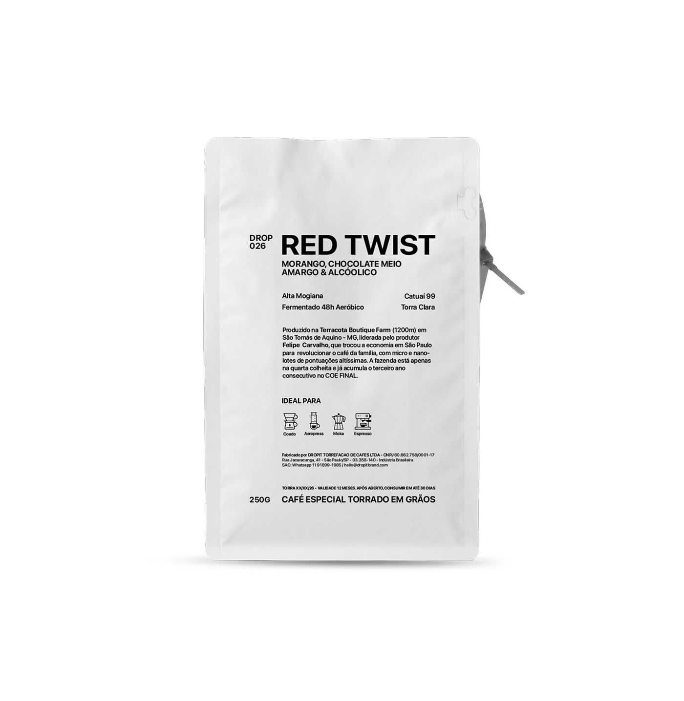 DROP 026 RED TWIST