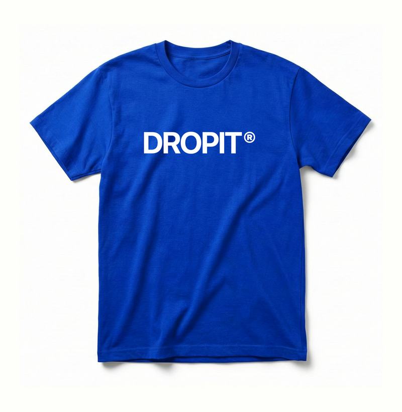 DROPIT T-SHIRT SLOGAN